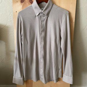 Men's dress shirt stretchy medium